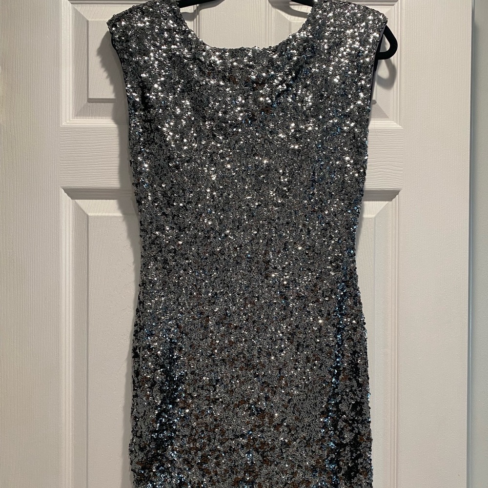 Alice and Olivia sequin dress